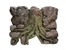 smf-aquaristik, Dekorckwand Amazonas, 2-teilig,  42x53x15cm / 42x29x15cm